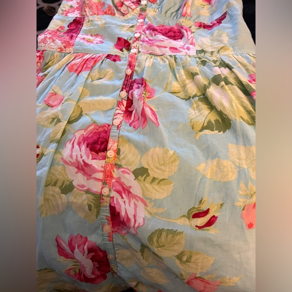 ABERCROMBIE & FITCH SUNDRESS, GIRLS, FLORAL, size medium - Picture 4 of 6